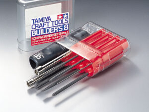 Tamiya "BUILDER'S 8" SCREWDRIVER SET (8 Pcs.) 74023