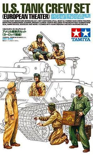 Tamiya U.S. Tank Crew Set (European Theater) 35347