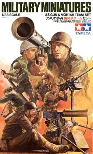 Tamiya U.S. Gun & Mortar Team 35086