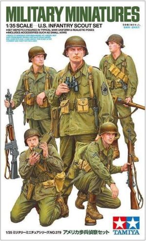 Tamiya U.S. Infantry Scout Set 35379