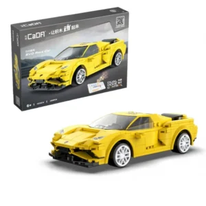 Cada Yellow Evo Sports Car 289 Pcs C51074W